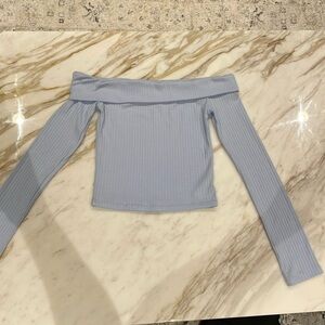 H&M off shoulder long sleeve top